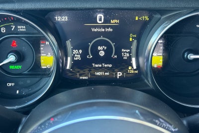 2023 Jeep Wrangler 4xe Sahara 4x4