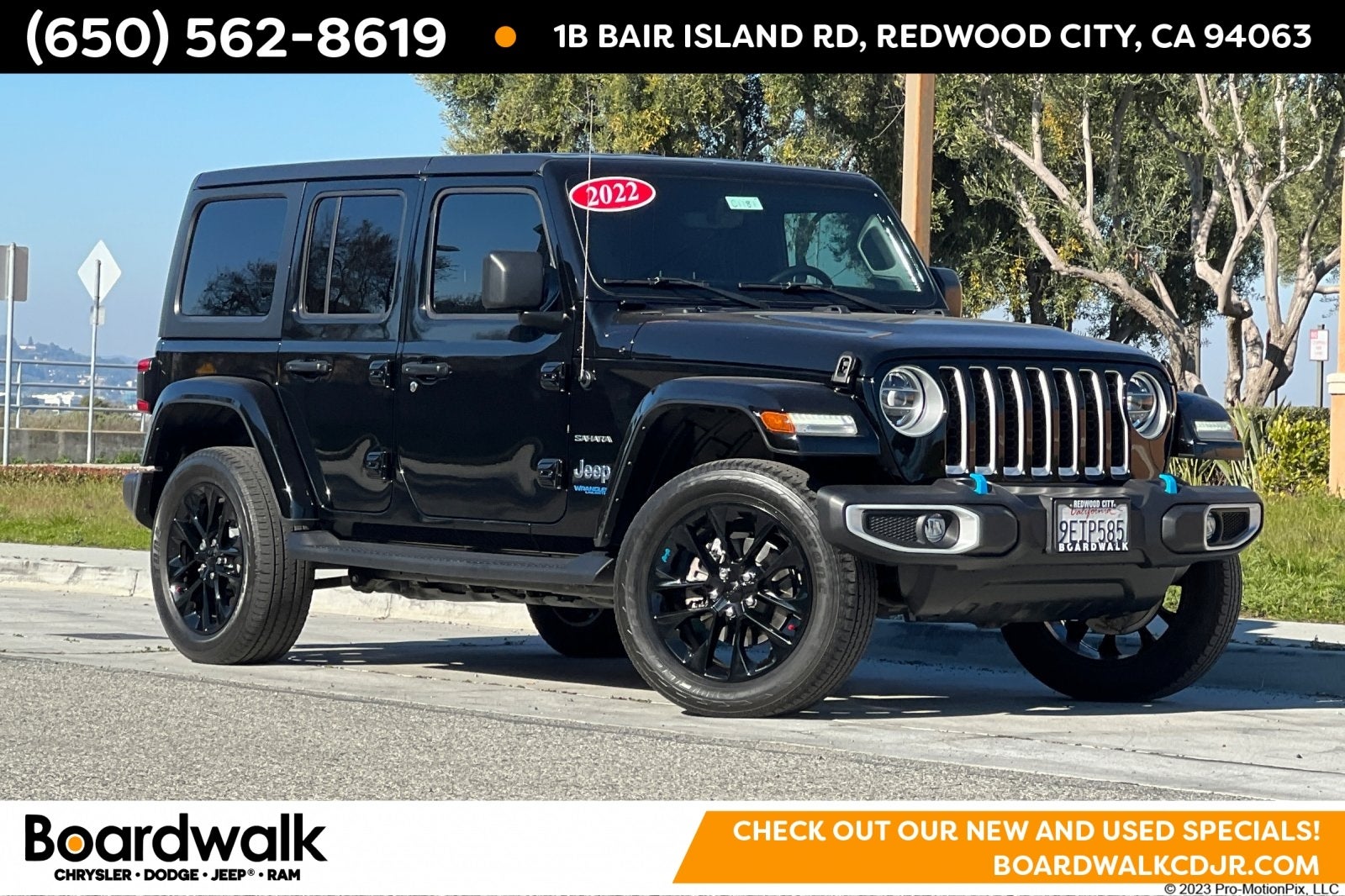 2022 Jeep Wrangler 4xe Unlimited Sahara 4x4