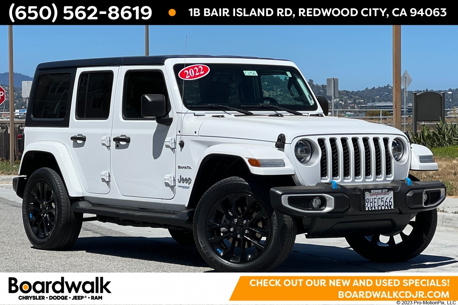 2022 Jeep Wrangler 4xe Unlimited Sahara 4x4