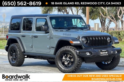2026 Jeep Wrangler WRANGLER 4-DOOR WILLYS