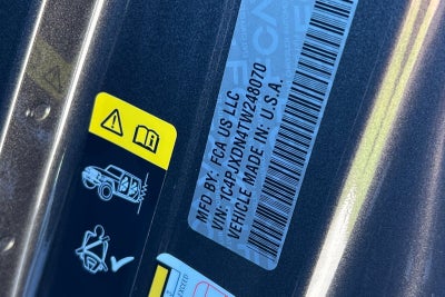 2026 Jeep Wrangler WRANGLER 4-DOOR SPORT