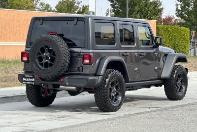 2026 Jeep Wrangler WRANGLER 4-DOOR WILLYS