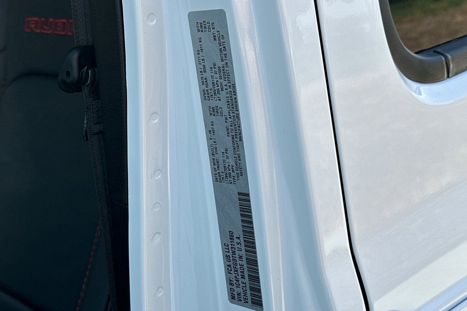 2026 Jeep Wrangler WRANGLER 4-DOOR RUBICON