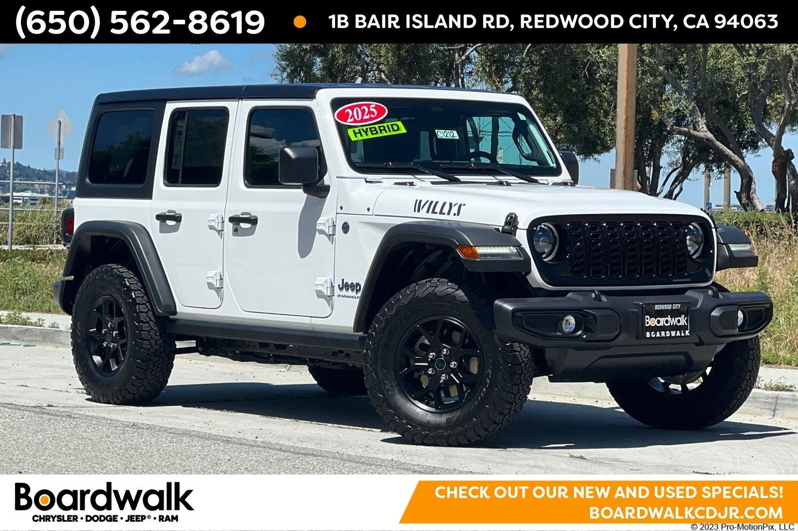 2025 Jeep Wrangler 4xe Willys 4xe