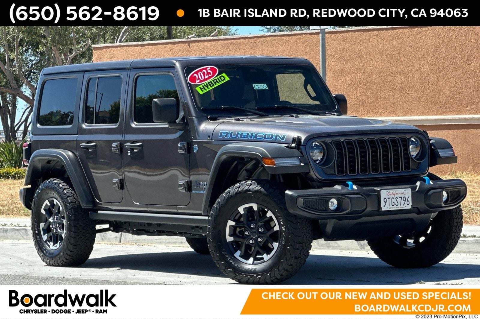 2025 Jeep Wrangler 4xe Rubicon 4xe
