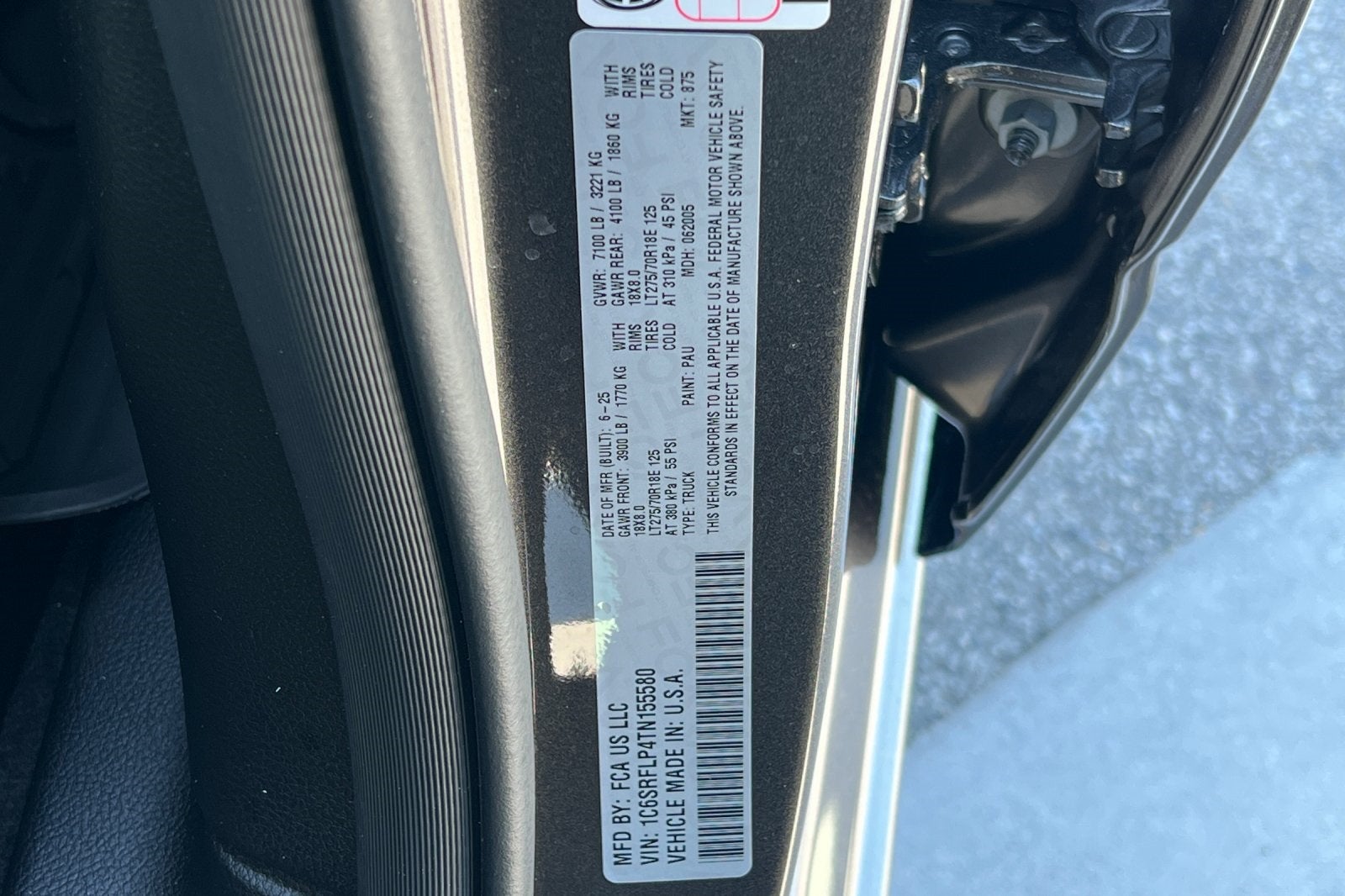 2026 RAM Ram 1500 RAM 1500 REBEL CREW CAB 4X4 5'7' BOX