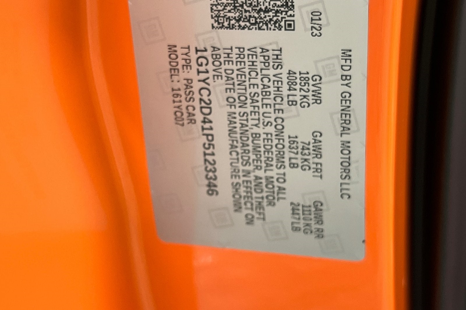 2023 Chevrolet Corvette Stingray RWD Coupe 3LT