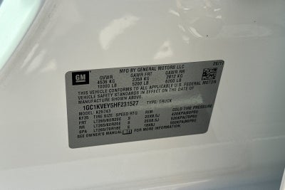 2017 Chevrolet Silverado 2500HD LT