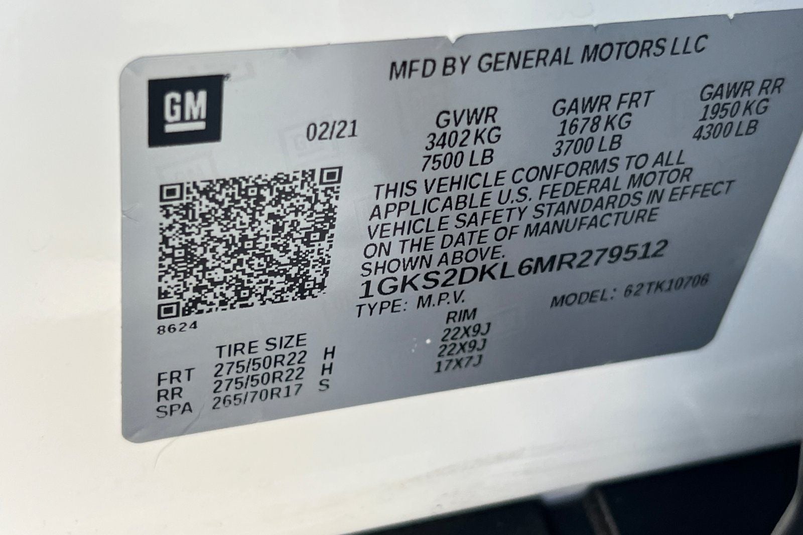 2021 GMC Yukon 4WD Denali