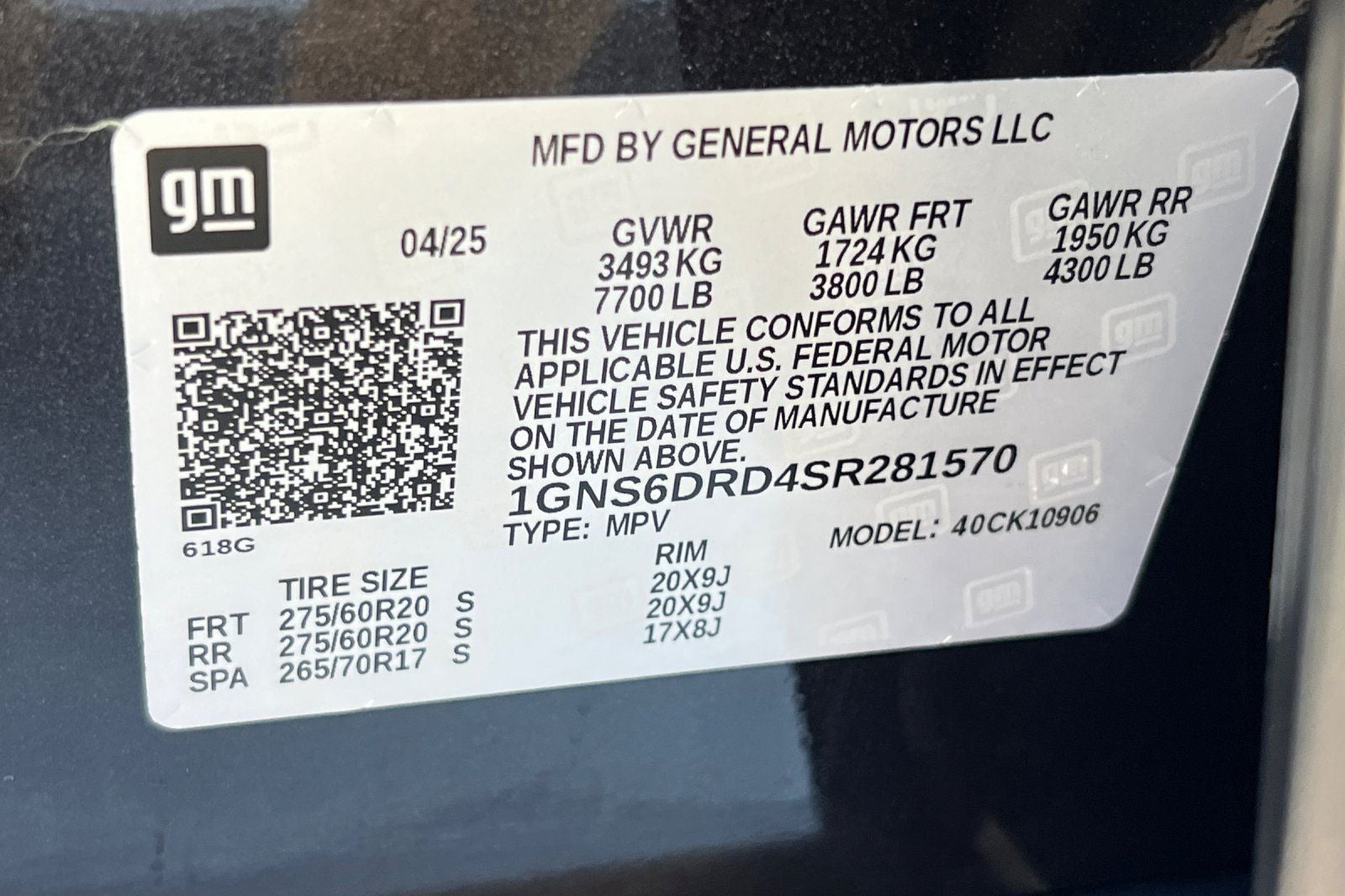 2025 Chevrolet Suburban 4WD Z71