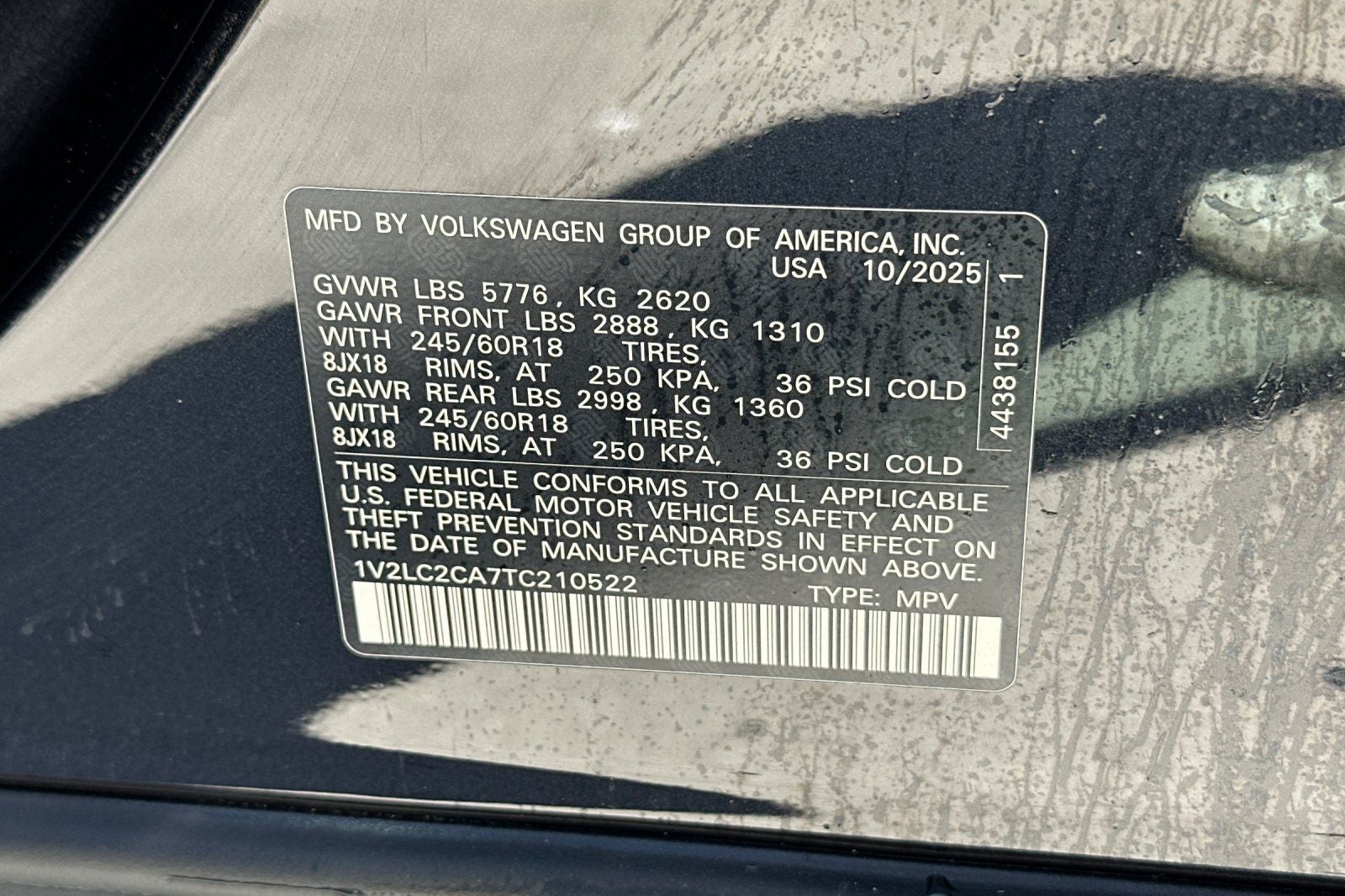 2026 Volkswagen Atlas Cross Sport SE