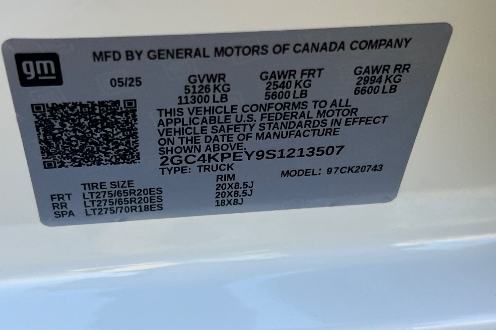 2025 Chevrolet Silverado 2500HD 4WD Crew Cab Standard Bed LTZ