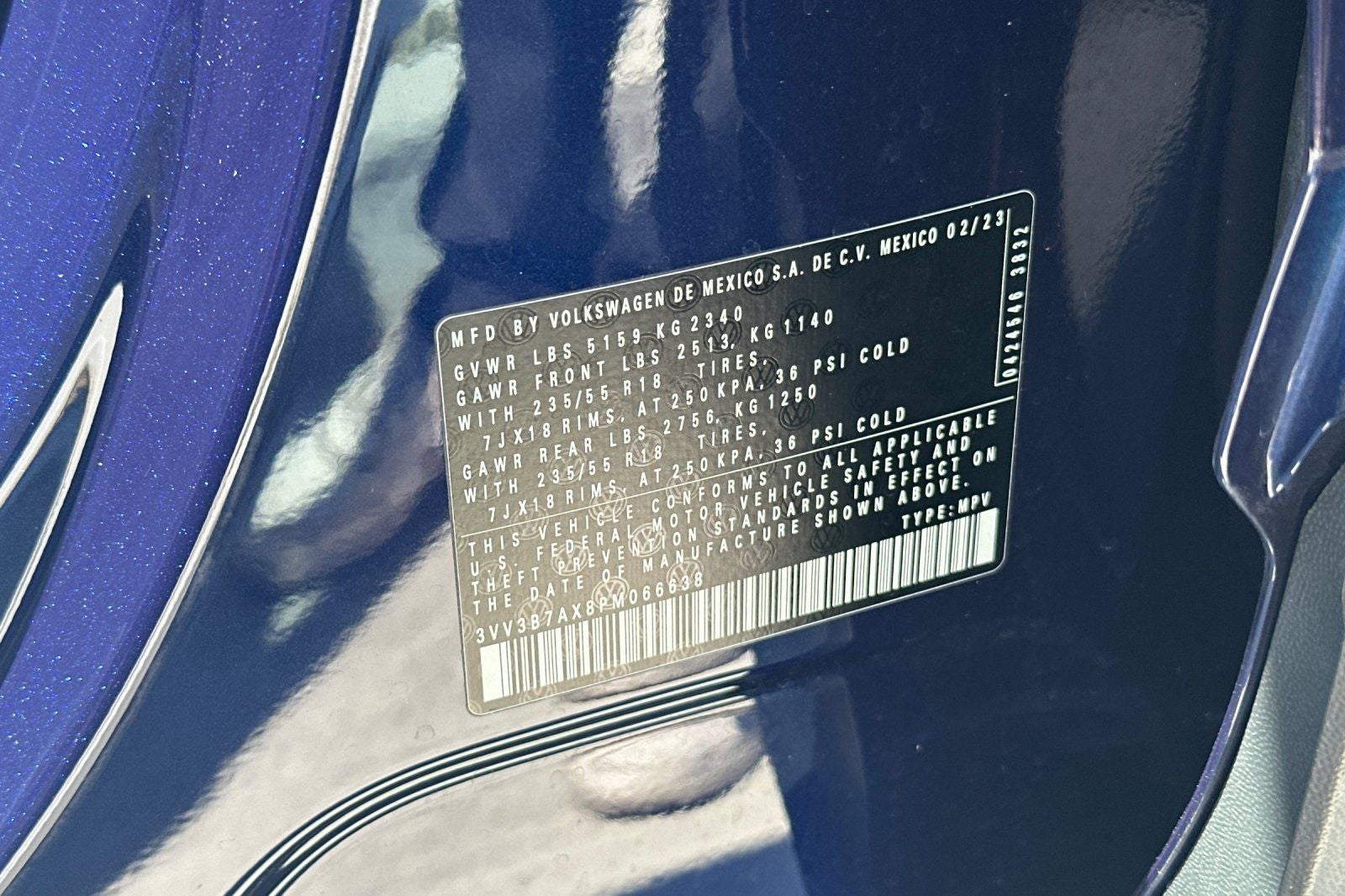 2023 Volkswagen Tiguan 2.0T SE