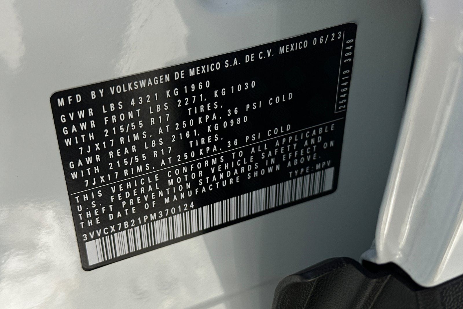 2023 Volkswagen Taos 1.5T S