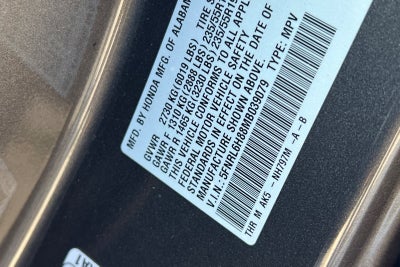 2021 Honda Odyssey Touring