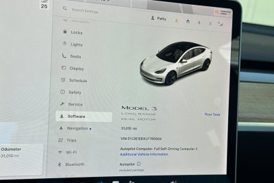2020 Tesla Model 3 Long Range Dual Motor All-Wheel Drive