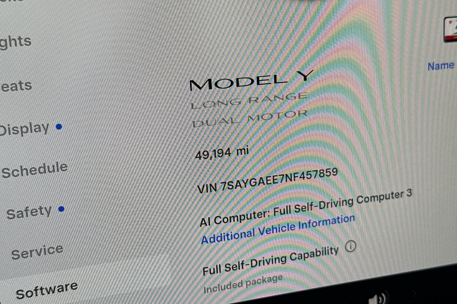 2022 Tesla Model Y Long Range Dual Motor All-Wheel Drive
