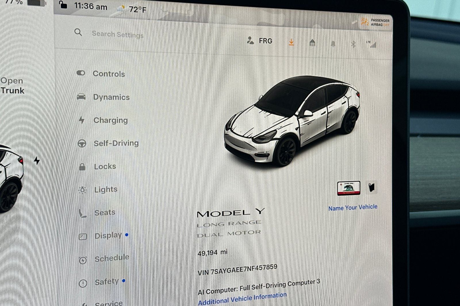 2022 Tesla Model Y Long Range Dual Motor All-Wheel Drive
