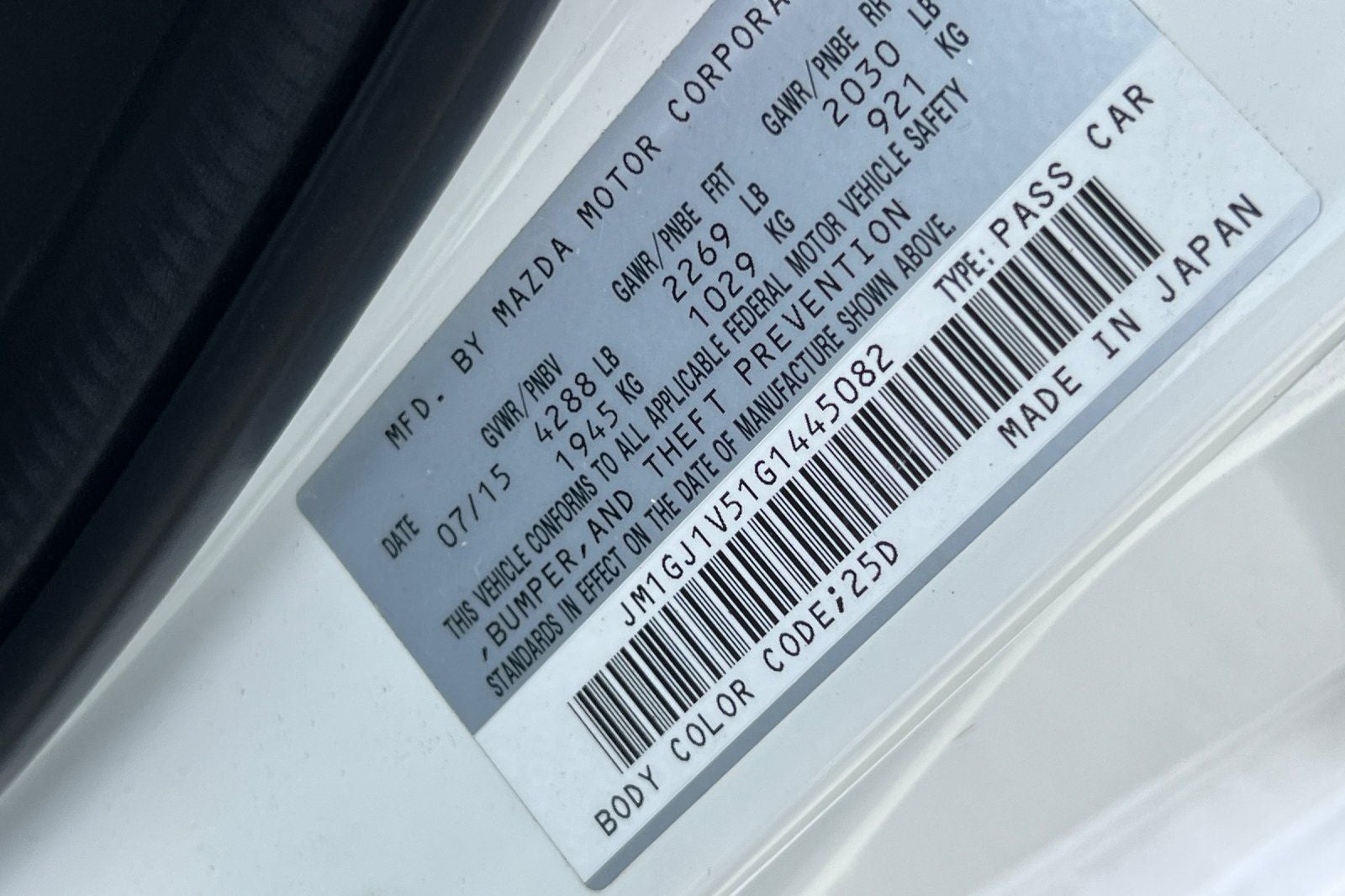 2016 Mazda Mazda6 i Touring