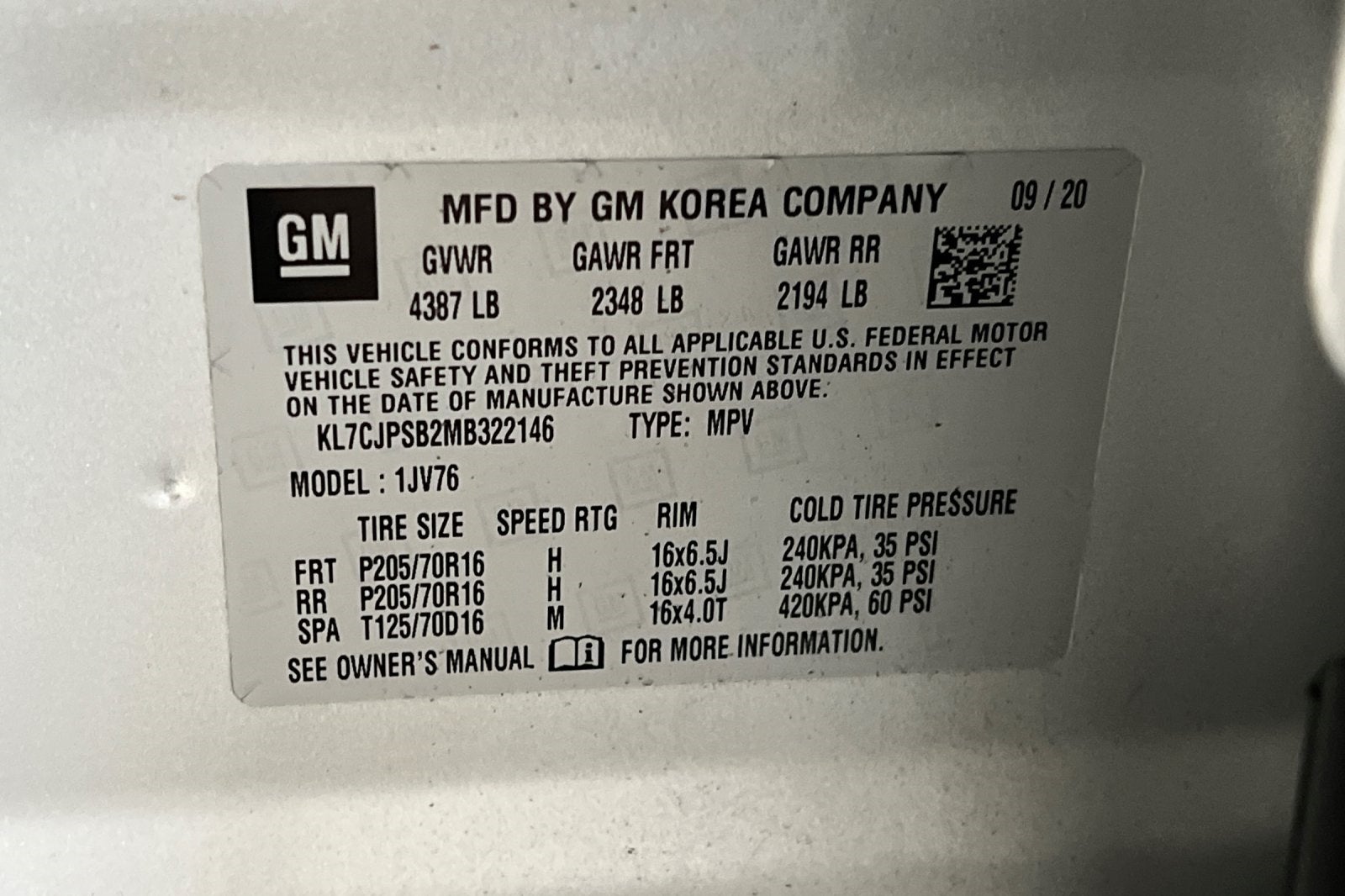 2021 Chevrolet Trax AWD LT