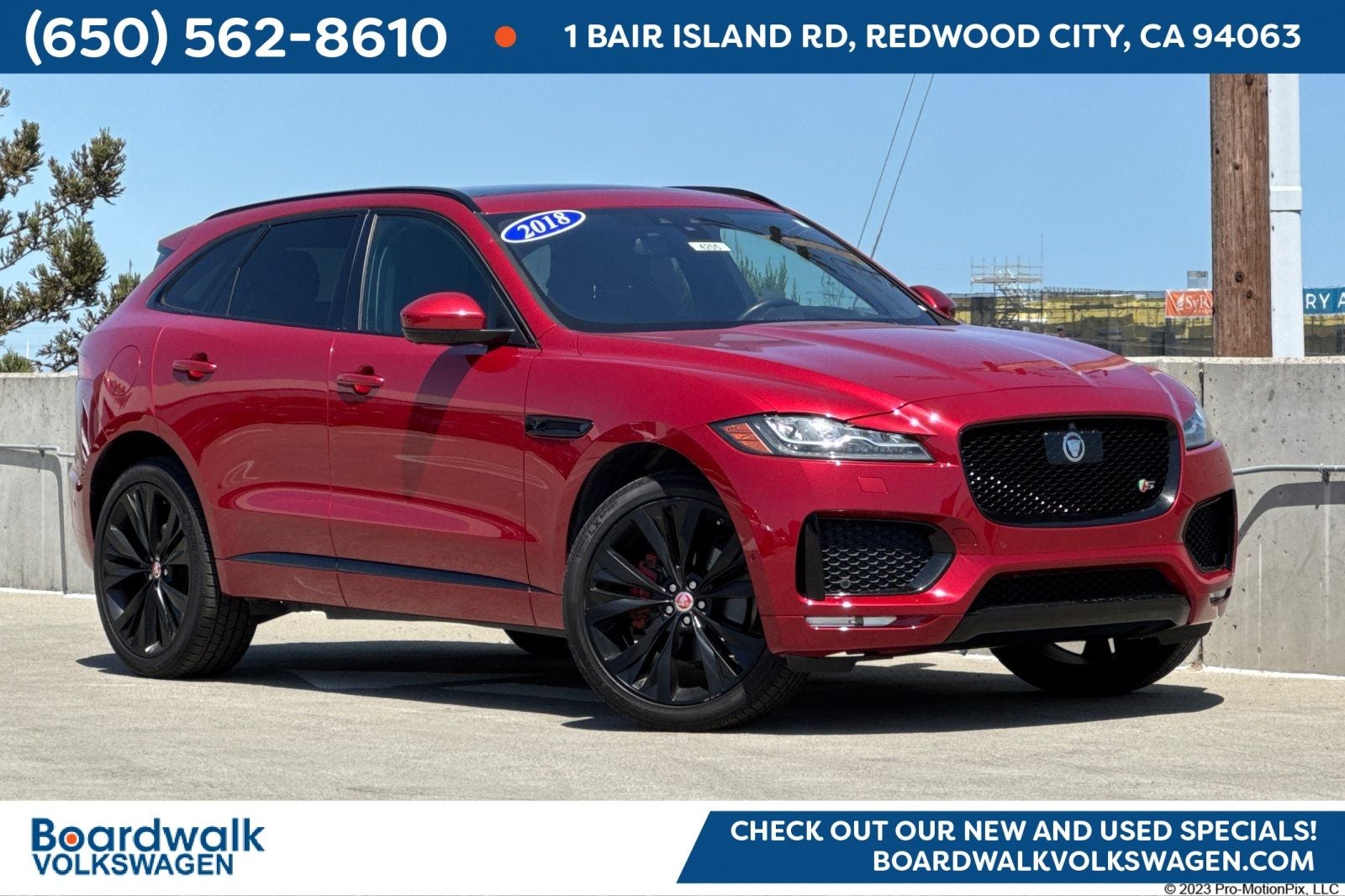 2018 Jaguar F-PACE S