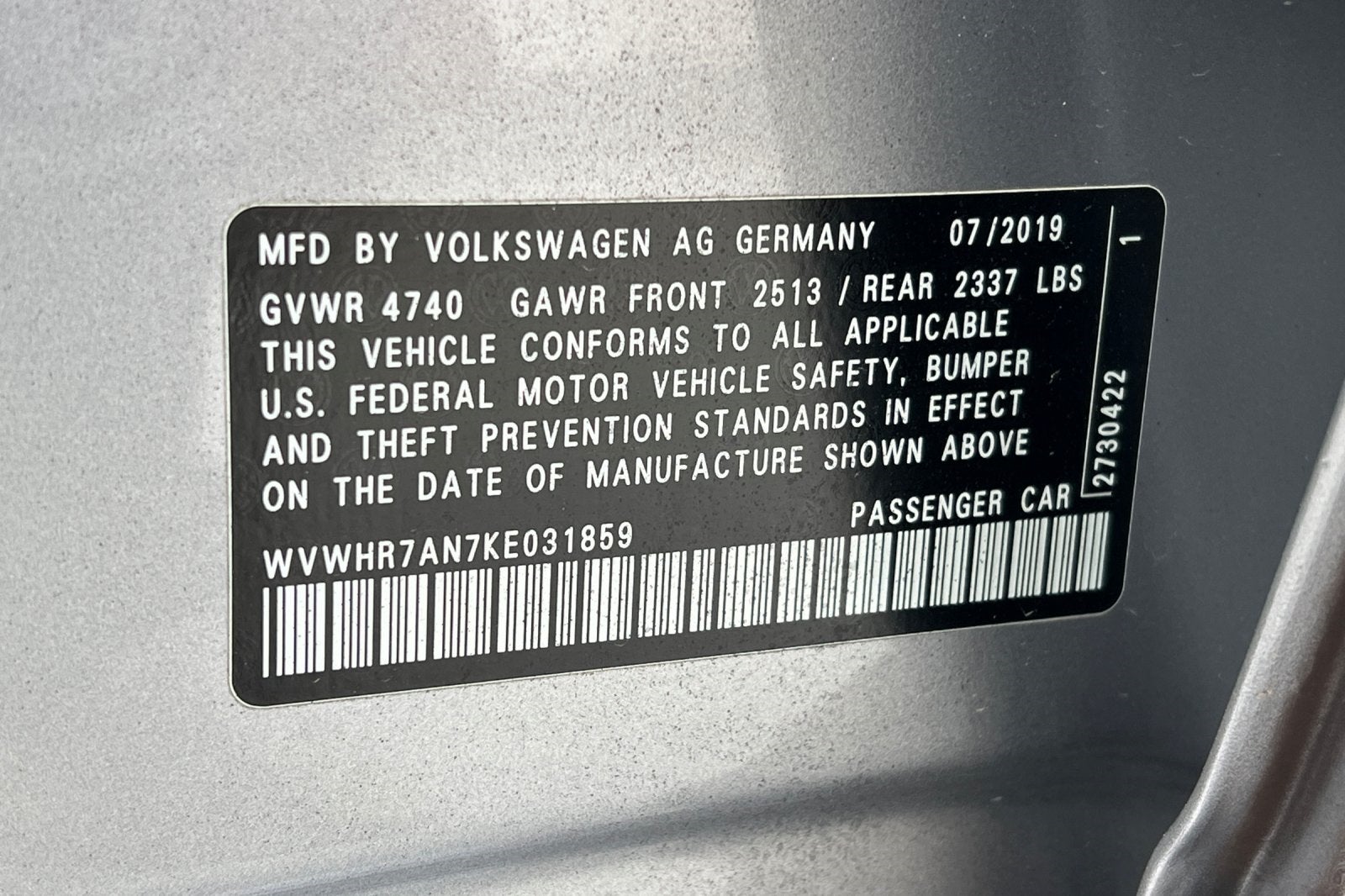 2019 Volkswagen Arteon 2.0T SEL R-Line