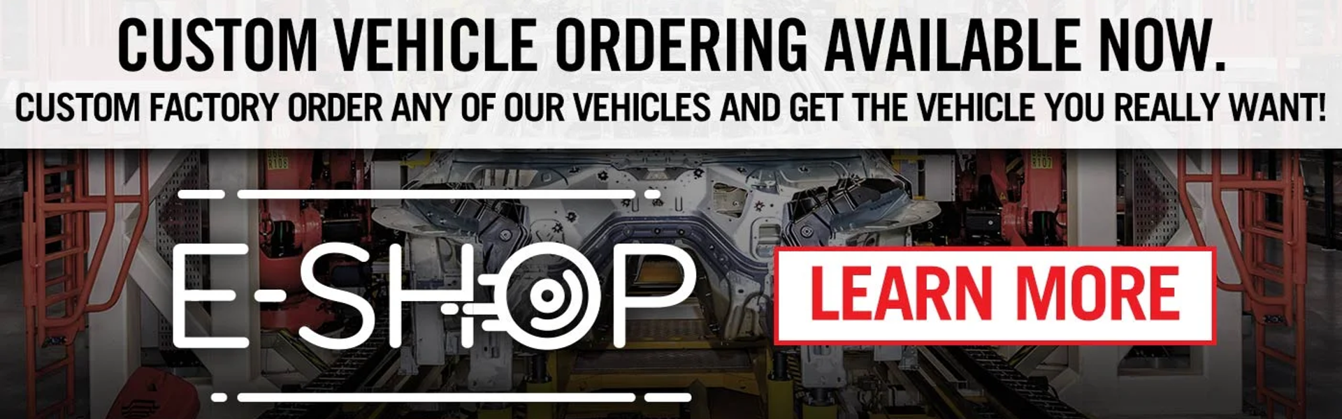 e-Shop Custom Vehicle Ordering