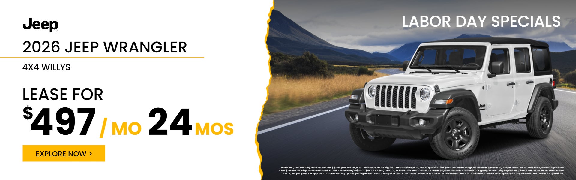 2026 Jeep Wrangler 4x4 Willys