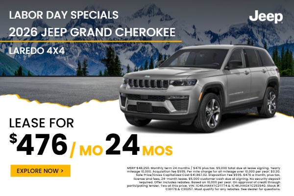 2026 Jeep Grand Cherokee Laredo 4x4
