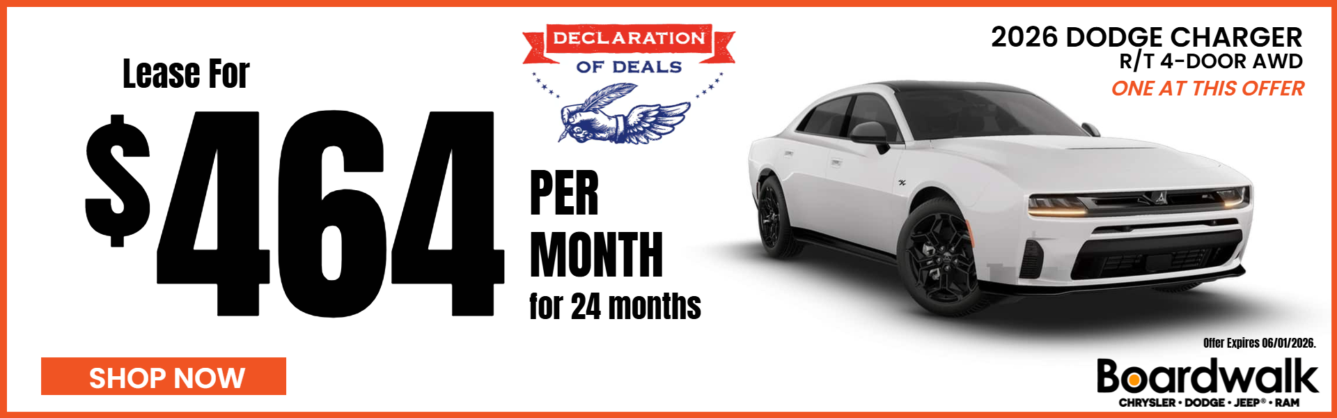 DODGE CHARGER AT BOARDWALK CHRYSLER DODGE JEEP RAM