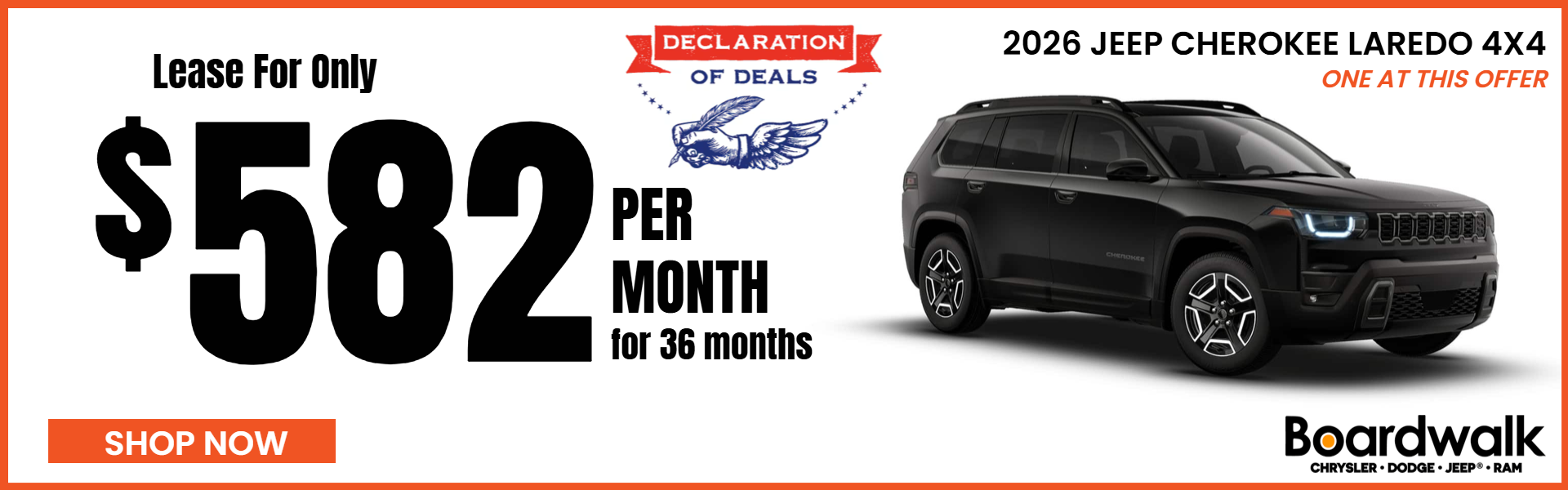 2026 Jeep Cherokee Laredo 4x4